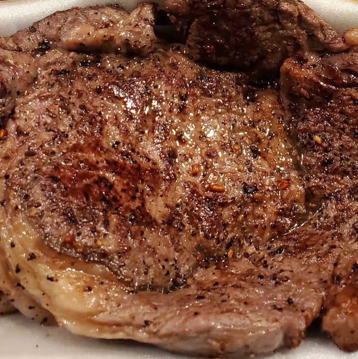 Ribeye Steak Dinner.