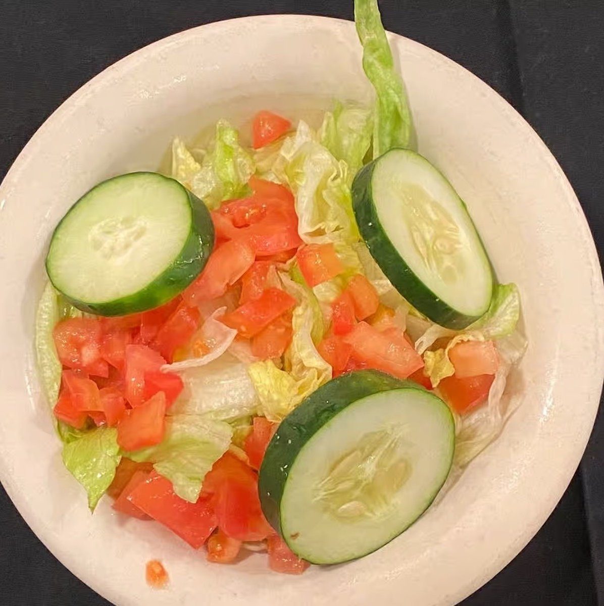 Tossed Side Salad.